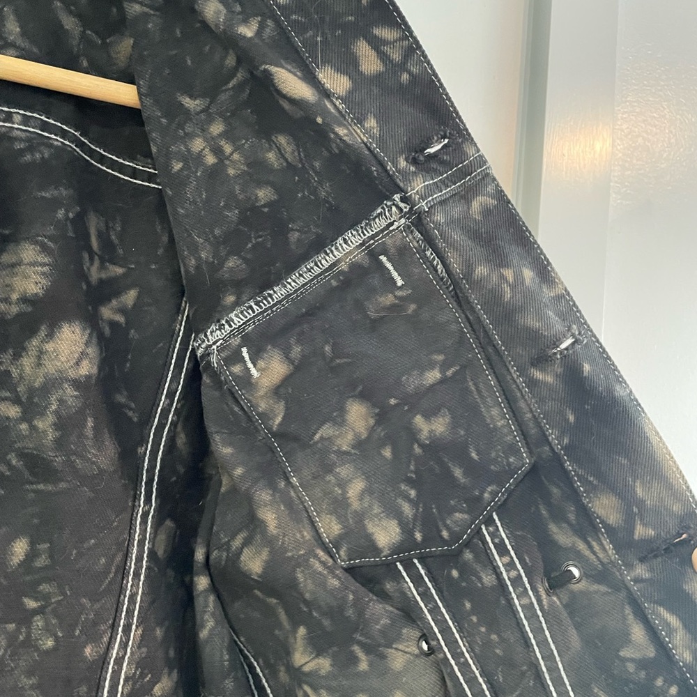 Pswl Silverlake Denim Drawstring Jacket - image 8